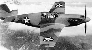 North American P-51/P51A/P-51 Mk.1 (Allison) Parts Set - Bates