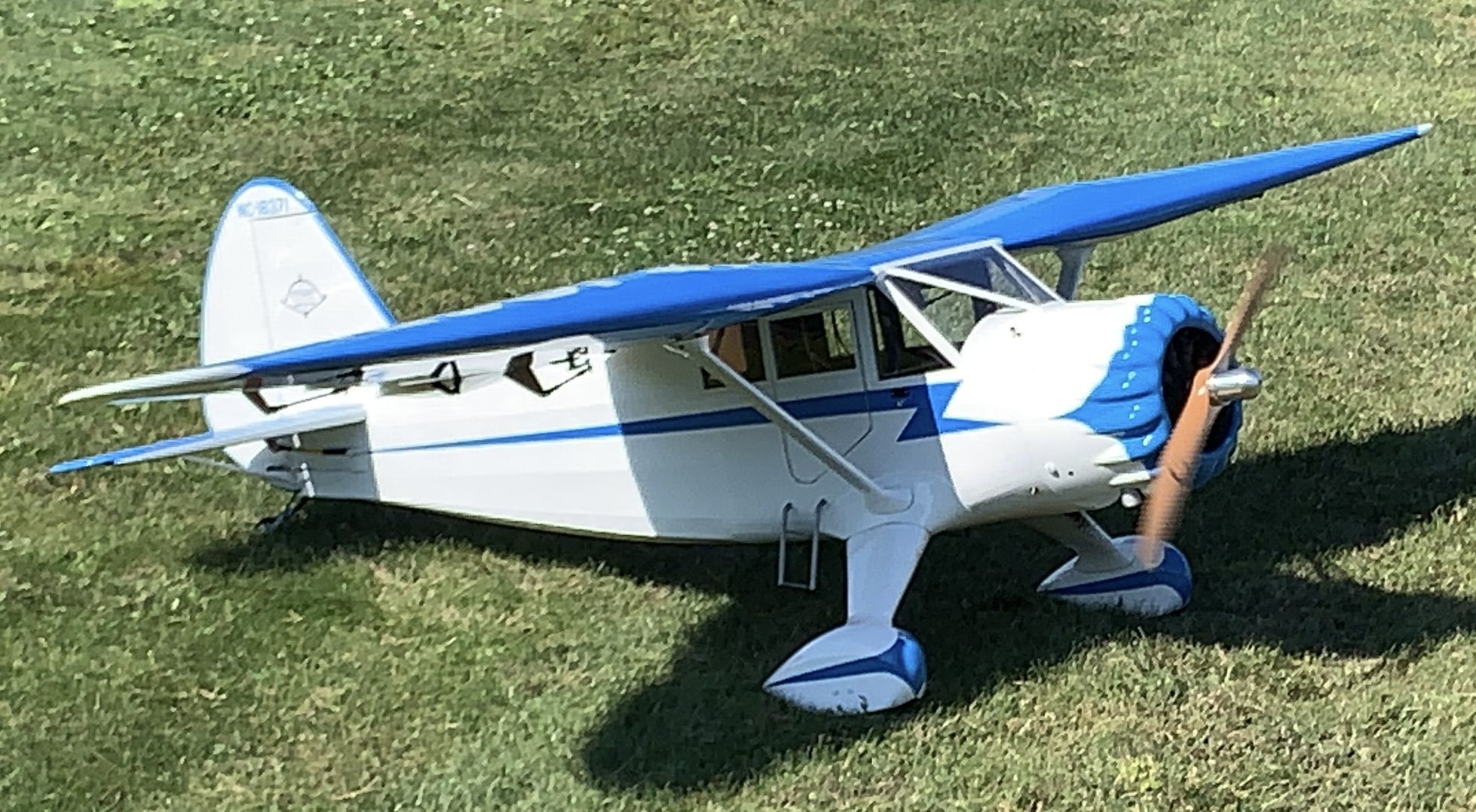 Plans for 20% and 25% Stinson Reliant SR-10 by Hostetler