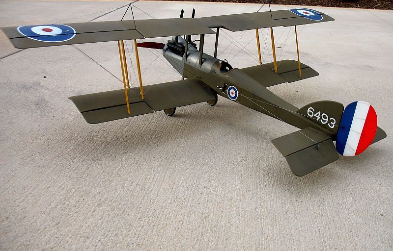 Royal Aircraft Factory BE2e/12a - Parts Set and plan