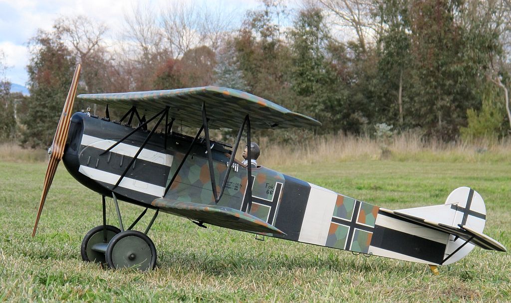 Fokker DVII Parts set and plans