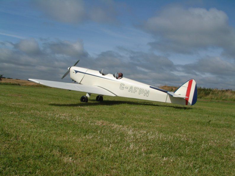 DeHavilland DH-94 Moth Minor (1/8 Scale) Parts and Plan set