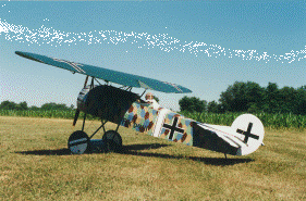 Fokker DVIII - 1/3rd scale - Parts Set