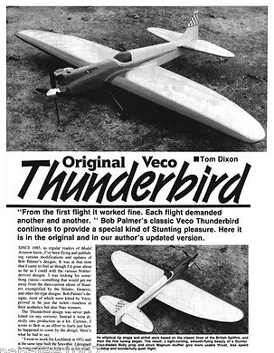 Thunderbird (Veco) by Bob Palmer CL Stunt