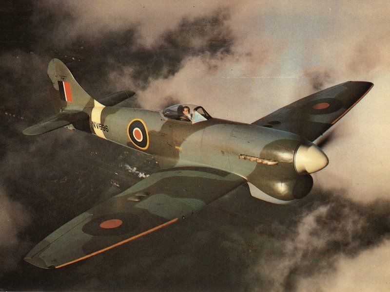 Hawker Tempest Mk. V (1/5.6 Scale) Parts Set - Jerry Bates