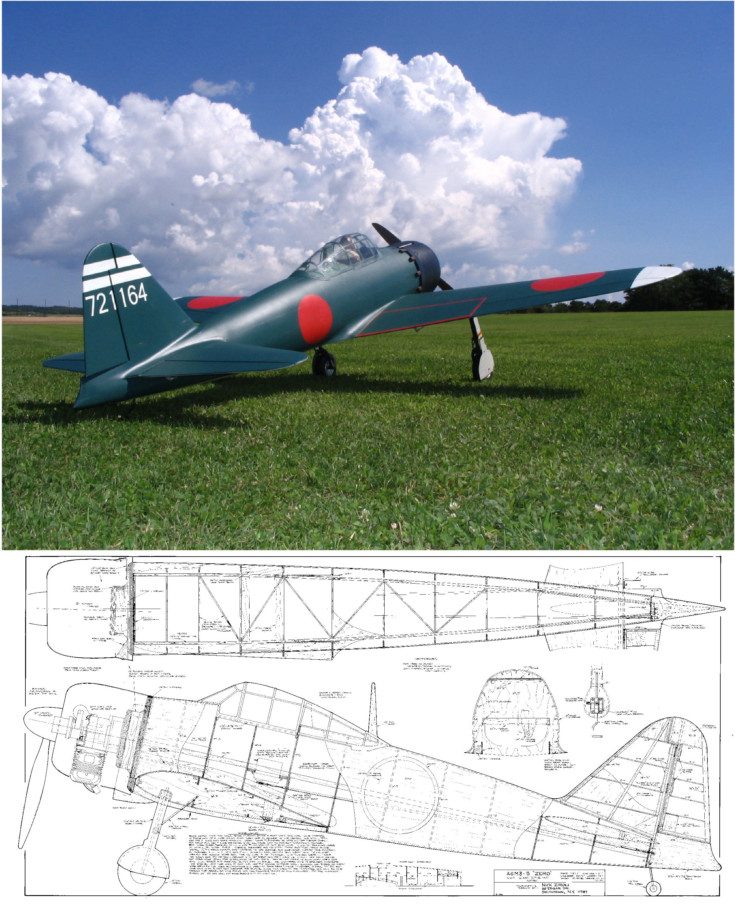 A6M5 Zero Plan for Ziroli